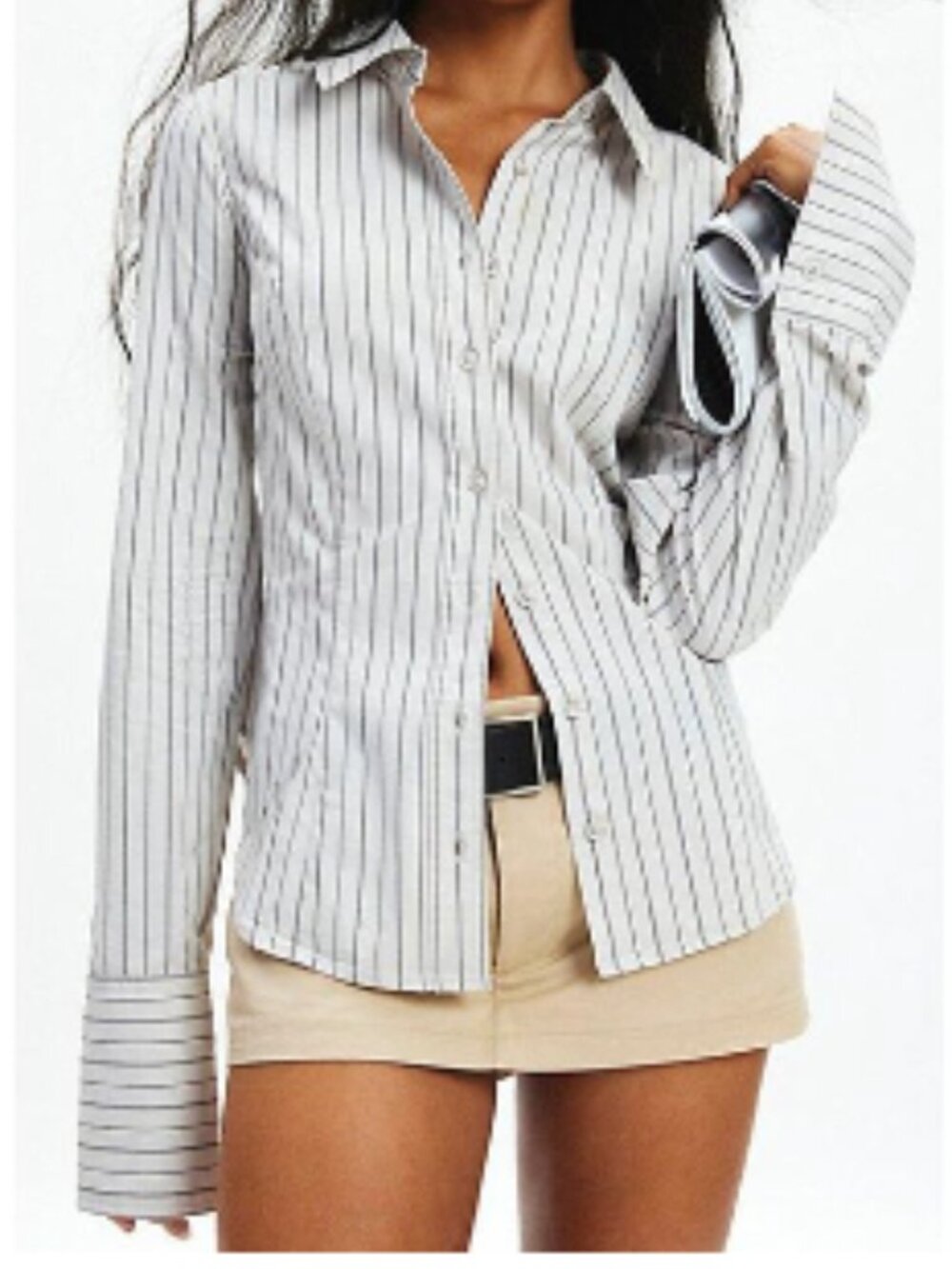 UO Leilani Slim Button Up Shirt